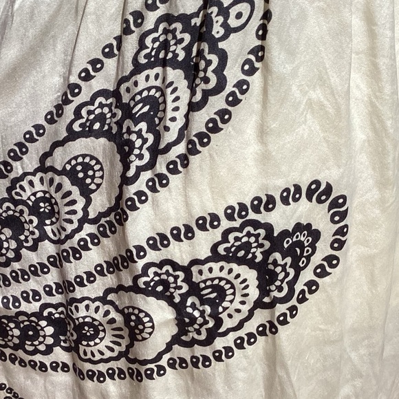 vintage Indah Tank Style Dress with and Silk patterned paisley print bottom - Picture 4 of 11